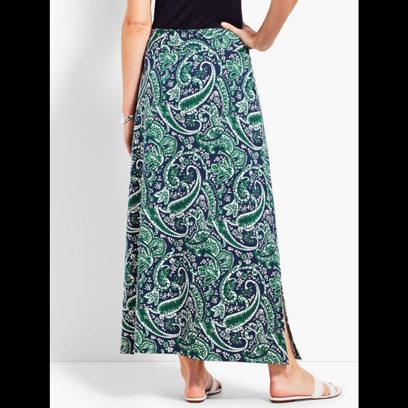 Willi Smith Skirt size XS High Elastic Waist Maxi Long Soft Stretchy - Picture 5 of 10